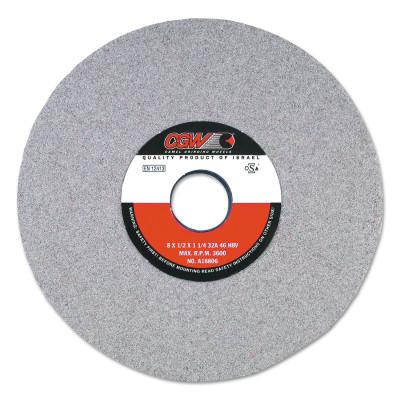 CGW Abrasives Centerless Grinding Wheels, 32A, Type 1, 12 X 1, 5" Arbor, 46, J, 37740
