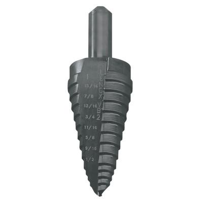 Stanley® Products Vari-Bit® Step Drill Bit, #2,  1/2 in to 1 in Cutting Dia, 9 Steps, 30882VB2