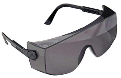 MSA Rx Overglasses, Clear Lens, Anti-Fog, Scratch-Resistant, Tuff-Stuff, Blue Frame, 10008175