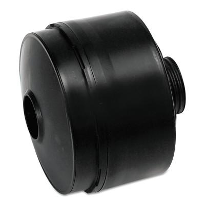 MSA CBRN Canister for MSA Millennium & Ultra Elite Facepiece, Gas/Vapor/Partic, HEPA, 10046570