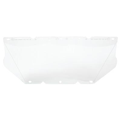 MSA V-Gard Accessory System General Purpose Visors, Clear, Nitrometer, 17" x 8", 10115837
