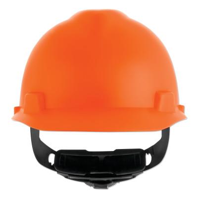 MSA V-GardÂ® Cap-Style Hard Hat with Fas-TracÂ® III Suspension, Matte, Orange, 10203087