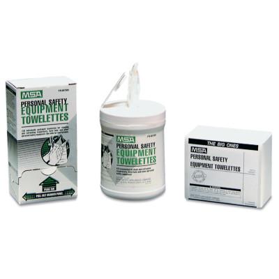 MSA Personal Safety Equipment Towelette, 5 in X 7-1/4 in, Paper, White, 697383