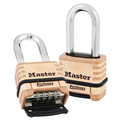 Master LockÂ® ProSeriesÂ Resettable Combination Locks, 3/8"Dia, 15/16"L X 15/16"W, Carded, 1175DLH