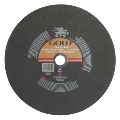 Carborundum Cut-Off Wheel, Long Life, 14 in Dia, 3/32 in Thick, 36 Grit Aluminum Oxide, 05539507086
