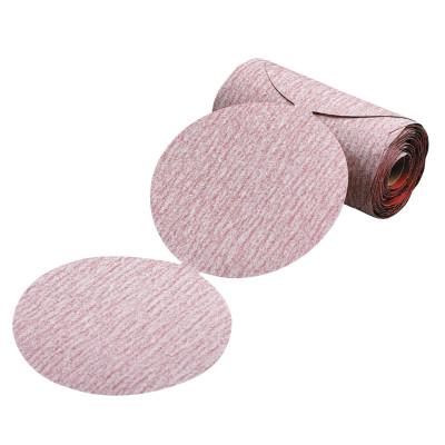 Carborundum Premier Red Aluminum Oxide Dri-Lube Paper Discs, 6 in Dia., P400 Grit, 05539520321