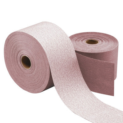 Carborundum Premiere Red Stick-On Paper Roll, 2 3/4 X 30 Yd, P120, 05539520338