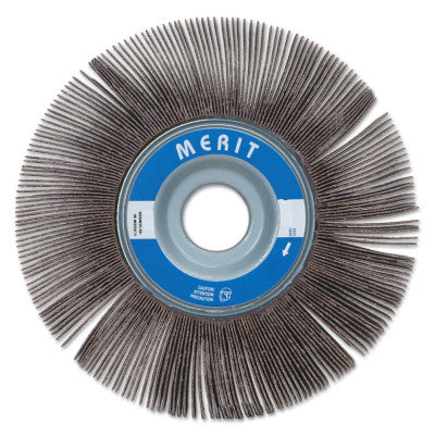 Merit Abrasives High Performance Flap Wheels, 5 in x 1 1/2 in, 80 Grit, 12,000 rpm, 08834122066