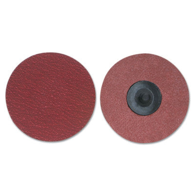 Merit Abrasives Ultra Ceramic Plus PowerLock Cloth Discs-Type III, 4 in Dia., 80 Grit, 08834163419