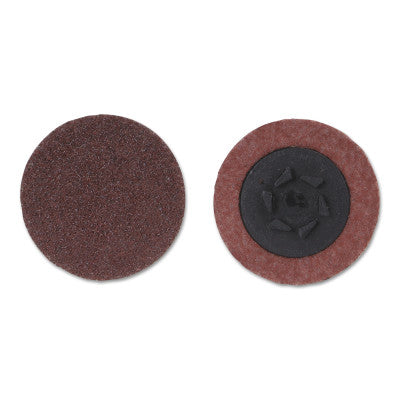 Merit Abrasives Aluminum Oxide Plus QC-T1, 3 in Dia., 60 Grit, 08834164433