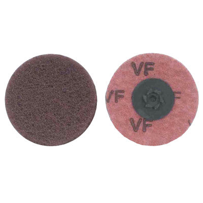 Merit Abrasives PowerLock Buffing Discs-Type I, 1 1/2 in, Very Fine, 08834166333