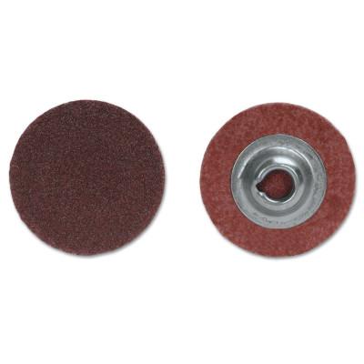 Merit Abrasives ALO Plus PowerLock Cloth Discs-Type II, 1 in x 3 in, 80 Grit, Aluminum Oxide, 08834166900