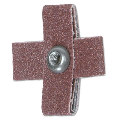 Merit Abrasives Cross Pads, Aluminum Oxide, 3 x 3 x 1, 60 Grit, 08834182135