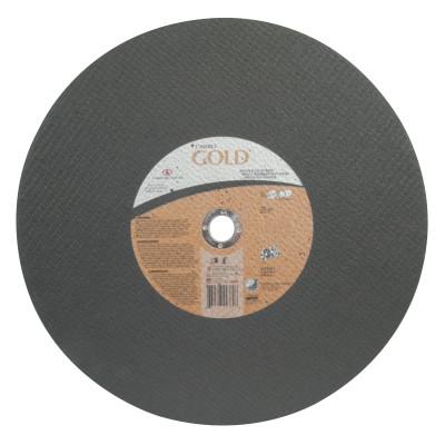 Carborundum Carbo Aluminum Oxide High-Speed Saw Reinforced Cut-off Wheels, 14in Dia, 24 Grit, 66252837845