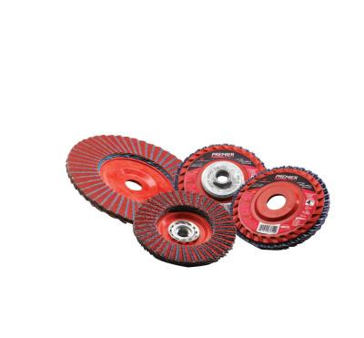 Carborundum Medalist YP 2788 R Flap Discs, Type 27, 5 x 7/8 in, 60 Arbor, 12,000 rpm, 05539570055