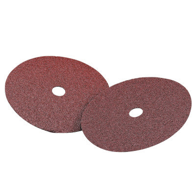 Carborundum Carbo White Fiber Disc, Aluminum Oxide, 7 in Dia., 16 Grit, 77696009802