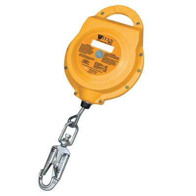 Honeywell Titan Lifelines, 30 ft, 310 lb, Gold, TR30-Z7/30FT