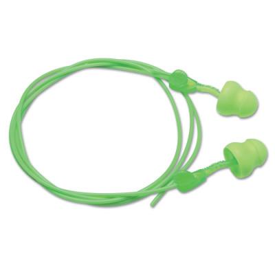 Moldex Glide Foam Twist In Earplugs, Foam, Green, Corded, 6945