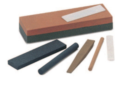 Saint-Gobain Round Abrasive File Sharpening Stones, 4 X 3/8, Medium, 61463686490