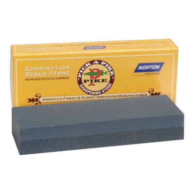 Saint-Gobain Combination Grit Abrasive Sharpening Benchstones, 6 x 2 x 1, Coarse, Crystolon, 61463685450