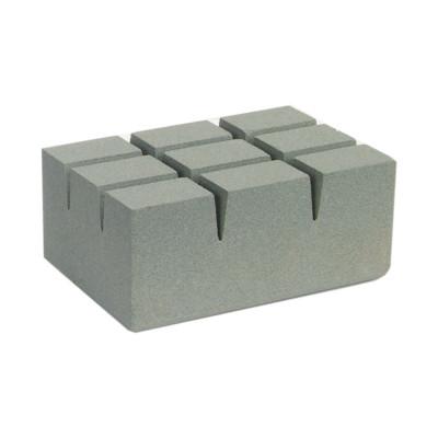Saint-Gobain Rubbing Bricks, Fluted w/ Handle, Coarse, 61463687795