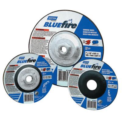 Saint-Gobain BlueFire Small Diameter RightCut Cut-Off Wheel, 6" Dia, 7/8" Arbor, 24 Grit, 66252843221