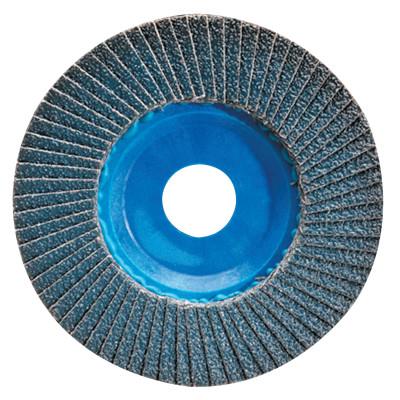 Saint-Gobain Norton BlueFire R884P Flap Disc, 4 1/2" Dia, 60 Grit, 5/8" -11 Arbor, 13,300 rpm, 66623399138