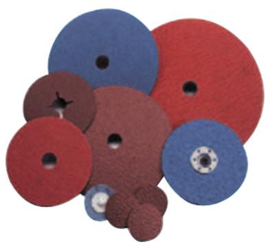 Saint-Gobain NorZon Plus Coated-Fiber Discs, Zirconia, 7 in Dia., 60 Grit, 66261138591