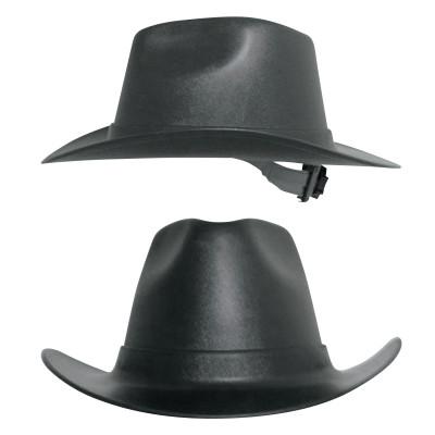 OccuNomix Vulcan Cowboy Hard Hats, Ratchet, Black, VCB200-06