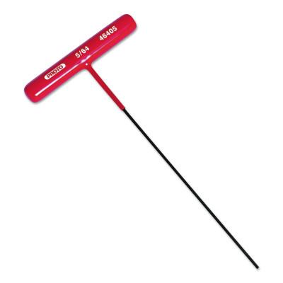 Stanley?? Products T-Handle Hex Keys, 7/64 in, 6 in Long, 46407