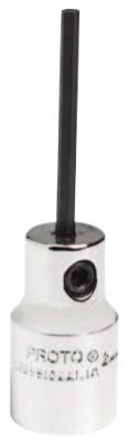 Stanley?? Products Metric Drive Socket Bits, 1/4 in Drive, 4 mm Tip, 4770-4M