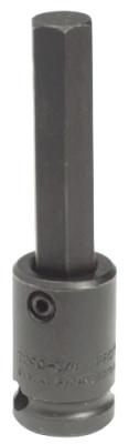 Stanley?? Products Impact Socket Bits, 1/2 in Drive, 1/4 in Tip, 74411/4