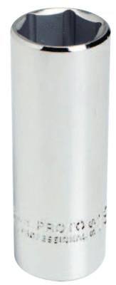 Stanley?? Products Torqueplus Metric Deep Sockets 3/8 in, 3/8 in Drive, 23 mm, 6 Points, 5023MH