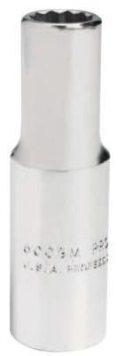 Stanley?? Products Torqueplus Metric Deep Sockets 3/8 in, 3/8 in Drive, 10 mm, 12 Points, 5010M
