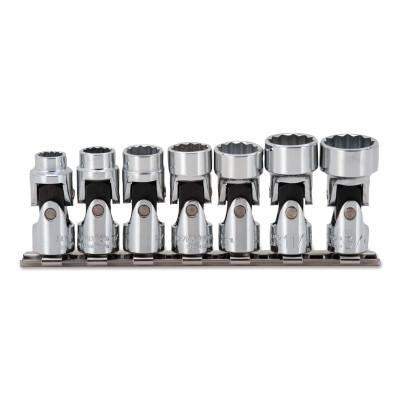 Stanley® Products Torqueplus 7 Piece Universal Socket Sets, 3/8 in, 12 Point, 52102