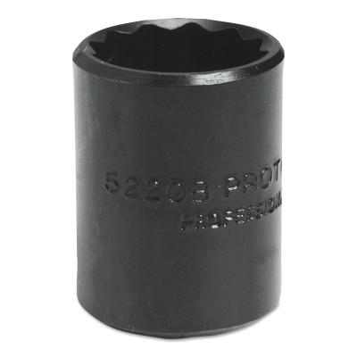 Stanley?? Products Torqueplus Protoblack Sockets, 1/2 in Drive, 1 7/16 in, 12 Points, 5446B