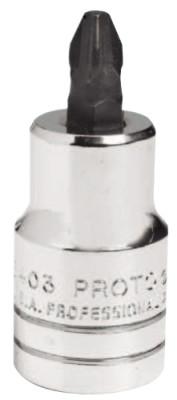 Stanley?? Products Phillips Screwdriver Bits, 1/2 in Drive, #4 Tip, 5404
