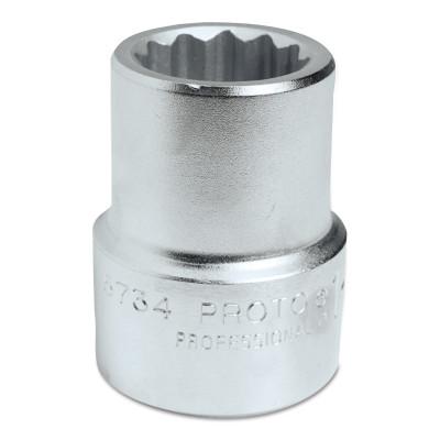 Stanley® Products Torqueplus Sockets 1 in, 1 in Drive, 3 in, 12 Points, 5796