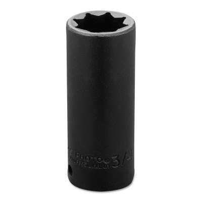 Stanley?? Products Torqueplus Deep Impact Sockets 1/2 in, 1/2 in Drive, 1 1/2 in, 6 Points, 7348H