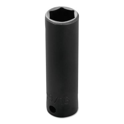 Stanley® Products Torqueplus Deep Impact Sockets, 1 in Drive, 2 5/8 in Opening, 6 Points, 10042L