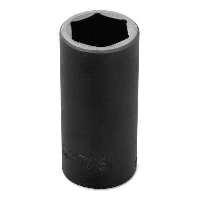 Stanley?? Products Torqueplus Deep Impact Sockets , 3/8 in Drive, 7/8 in Opening, 6 Points, 7728H