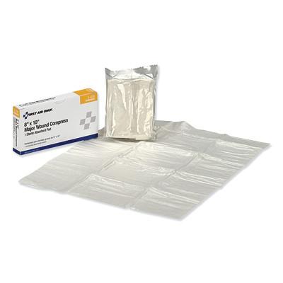 First Aid Only®_Bandage_Compress_8_in_x_10_in_Guaze_pad
