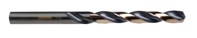 Stanley® Products Black & Gold HSS Fractional Drill Bits, 3/8 in, Split Point, 3019024B