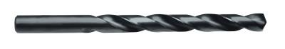 Stanley® Products Heavy Duty Black Oxide High Speed Steel Jobber Length Drill Bit, 3/8 in, Carded, 67524