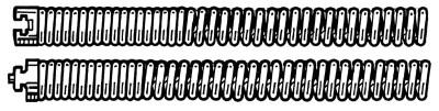 Ridge Tool Company Drain Cleaner Cable, 3/8 in x 100 ft (30m) I.C. Cable, 37852