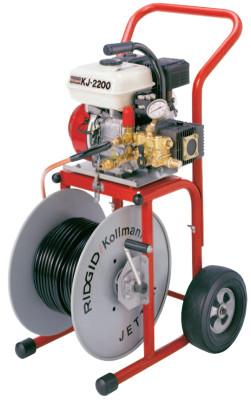 Ridge Tool Company Model KJ-2200 Water Jetters, 1 1/4 in-6 in Pipe Dia., 63882