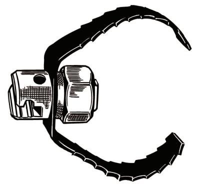 Ridge Tool Company Drain Cleaner Tools, Shark Cutter, 3- 4- and 5 in Blades, T-50, 98030