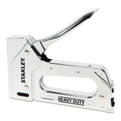 Stanley® Products Heavy Duty Staplers, Chrome Plated, TR110