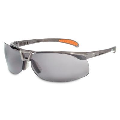 Honeywell Protégé Eyewear, Gray Lens, Polycarbonate, Hard Coat, Sandstone Frame, Nylon, S4211