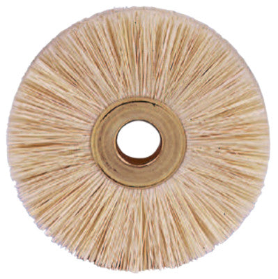 Weiler® Copper Center™ Tampico Wheel, 8 in D, 2 in Arbor Hole, 5,000 rpm, 20190